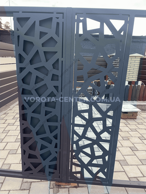 Каркас откатных ворот со встроенной калиткой Профнастил автоматические ворота и комплектующие для ворот