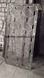 Каркас откатных ворот со встроенной калиткой Профнастил для ворот