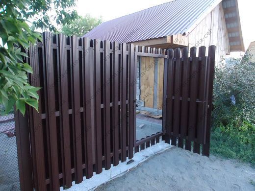 Распашные ворота TETRIX (КСС) "Свари сам" со встроенной калиткой Штакетник автоматические ворота и комплектующие для ворот