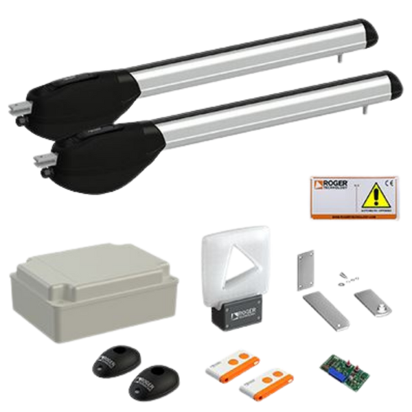 Автоматика для розпашних воріт ROGER KIT R20/510 автоматичні ворота та комплектуючі для воріт