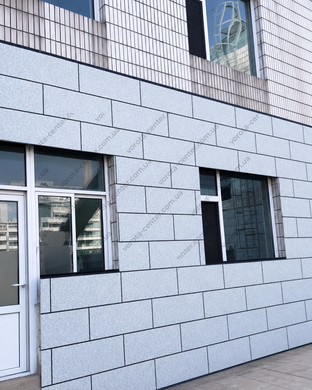 Ізоляційна фасадна панель MF PANEL Світлий граніт, RS-01-001, 1 м&sup2;