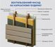 Ізоляційна фасадна панель MF PANEL Світлий граніт, RS-01-001 для воріт
