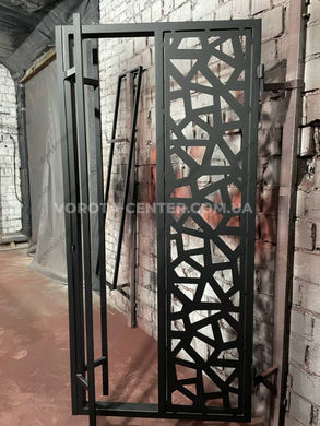 Каркас откатных ворот со встроенной калиткой Жалюзи автоматические ворота и комплектующие для ворот