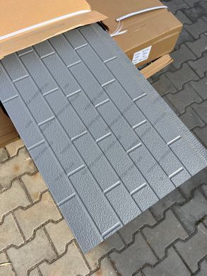 Ізоляційна фасадна панель MF PANEL Світло-сіра цегла, BR-03-001, 1 м&sup2;
