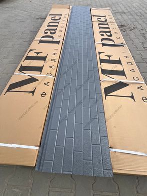 Ізоляційна фасадна панель MF PANEL Світло-сіра цегла, BR-03-001, 1 м&sup2;