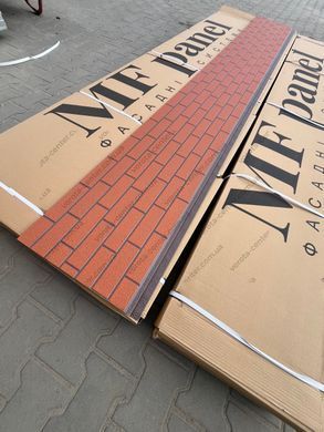 Ізоляційна фасадна панель MF PANEL Коричнева цегла, BR-03-003, 1 м&sup2;