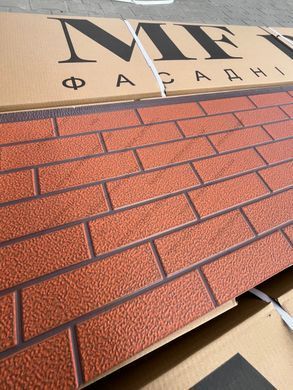 Ізоляційна фасадна панель MF PANEL Коричнева цегла, BR-03-003, 1 м&sup2;