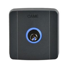 Накладна кнопка-ключ CAME SELC1FDG з підсвіткою автоматичні ворота та комплектуючі для воріт