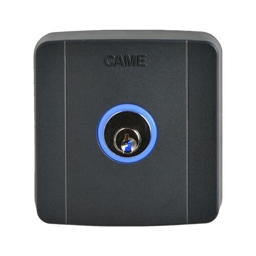 Накладная кнопка-ключ CAME SELC1FDG с подсветкой автоматические ворота и комплектующие для ворот