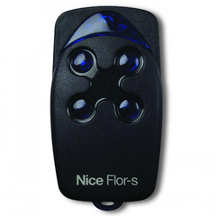 Пульт NICE 4-х канальний Flo4R-S, динамічний код автоматичні ворота та комплектуючі для воріт