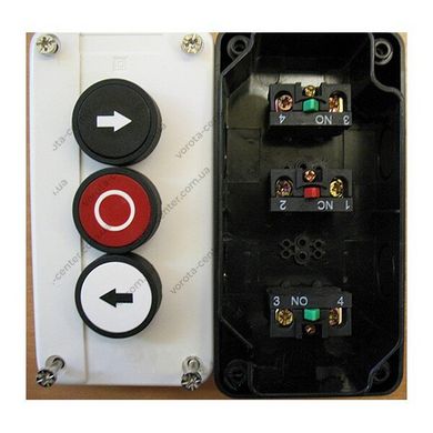 Кнопочна станція AN MOTORS BS3 автоматичні ворота та комплектуючі для воріт