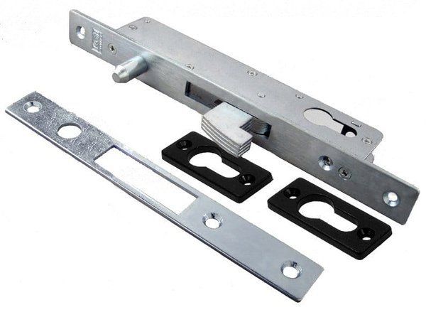 Замок гачок для воріт H-40 з циліндром. Комплект. Польща автоматичні ворота та комплектуючі для воріт