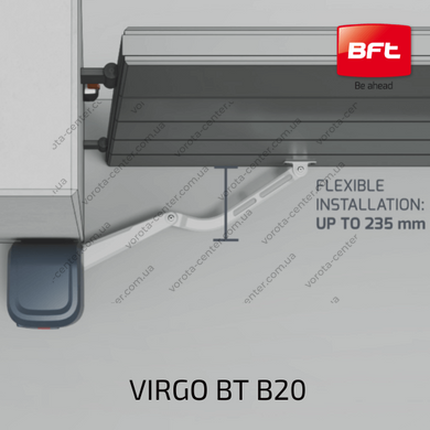 Автоматика для розпашних воріт BFT VIRGO BT B20 KIT автоматичні ворота та комплектуючі для воріт