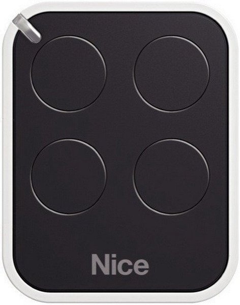 Пульт NICE 4-х канальний ON4E, динамічний код автоматичні ворота та комплектуючі для воріт