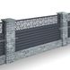 Забор 20 метров, Жалюзи Лего на металлических столбах для ворот