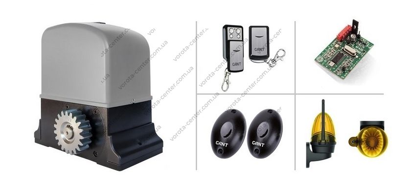 Автоматика для відкатних воріт GANT IZ-1800 автоматичні ворота та комплектуючі для воріт